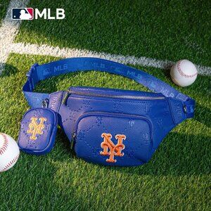 MLB New York Mets Team Fanny Pack Belt Sling Bag